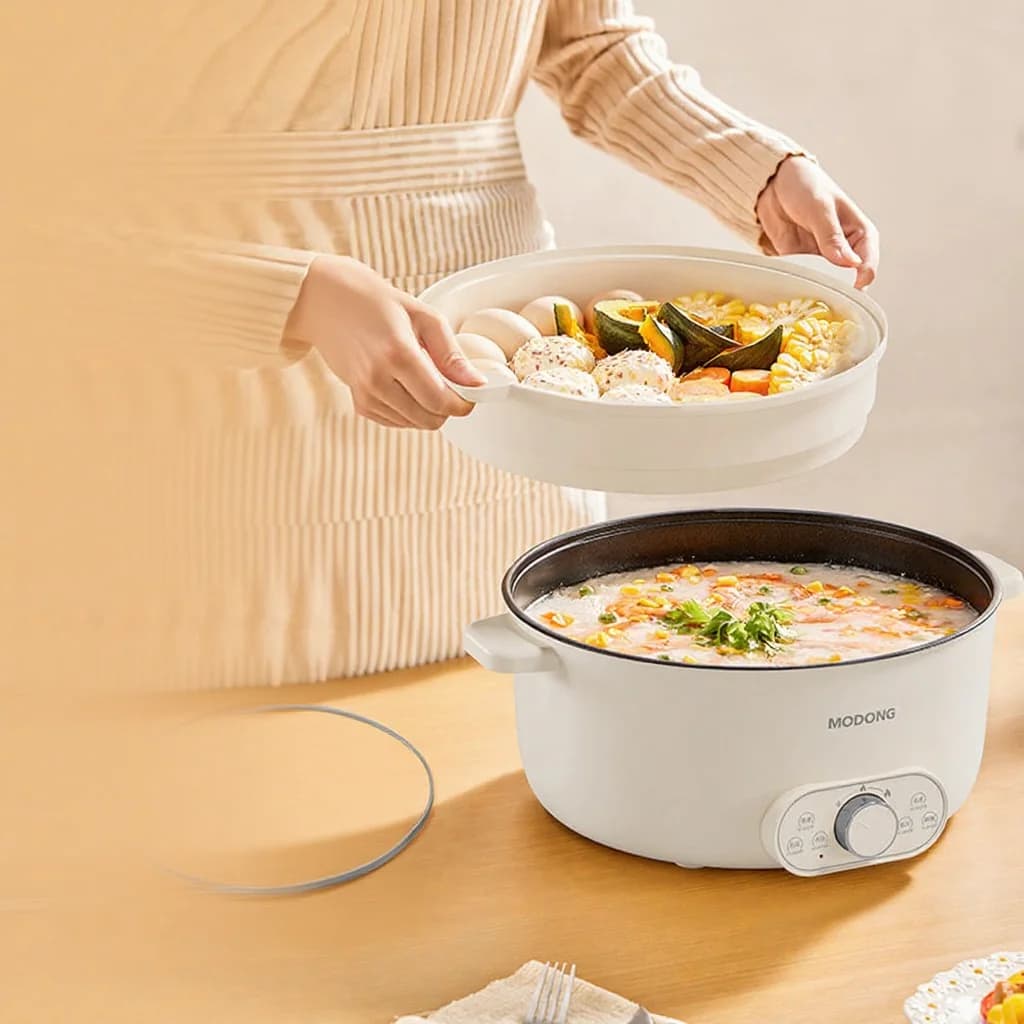 전기 찜기 포함 전기 핫팟 6L 7L 8L, 220V