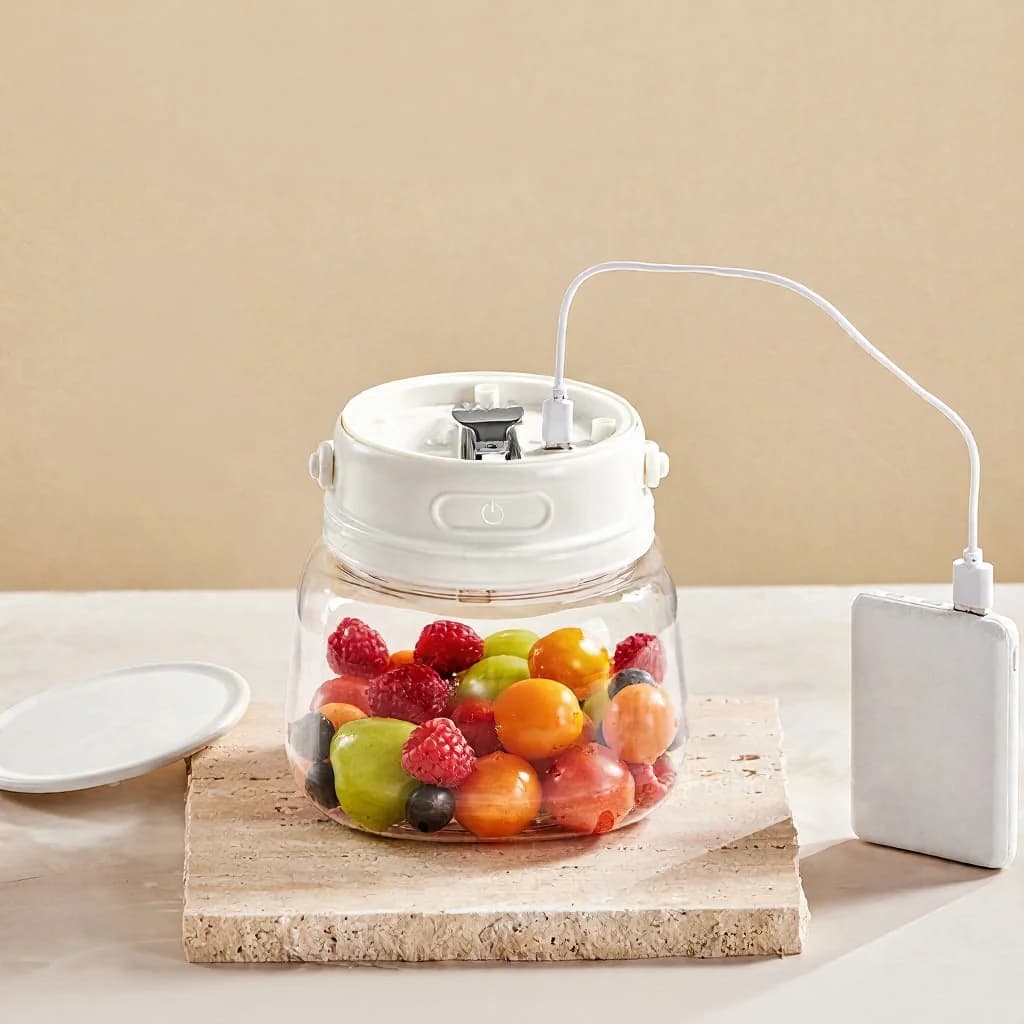 활성 산소 무선 과일 세척기 (3.7V)