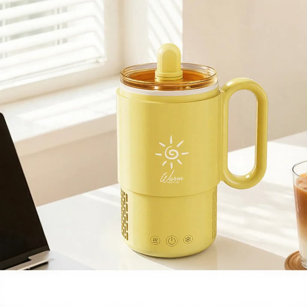 휴대용 냉온 컵 450mL 36W 터치 제어