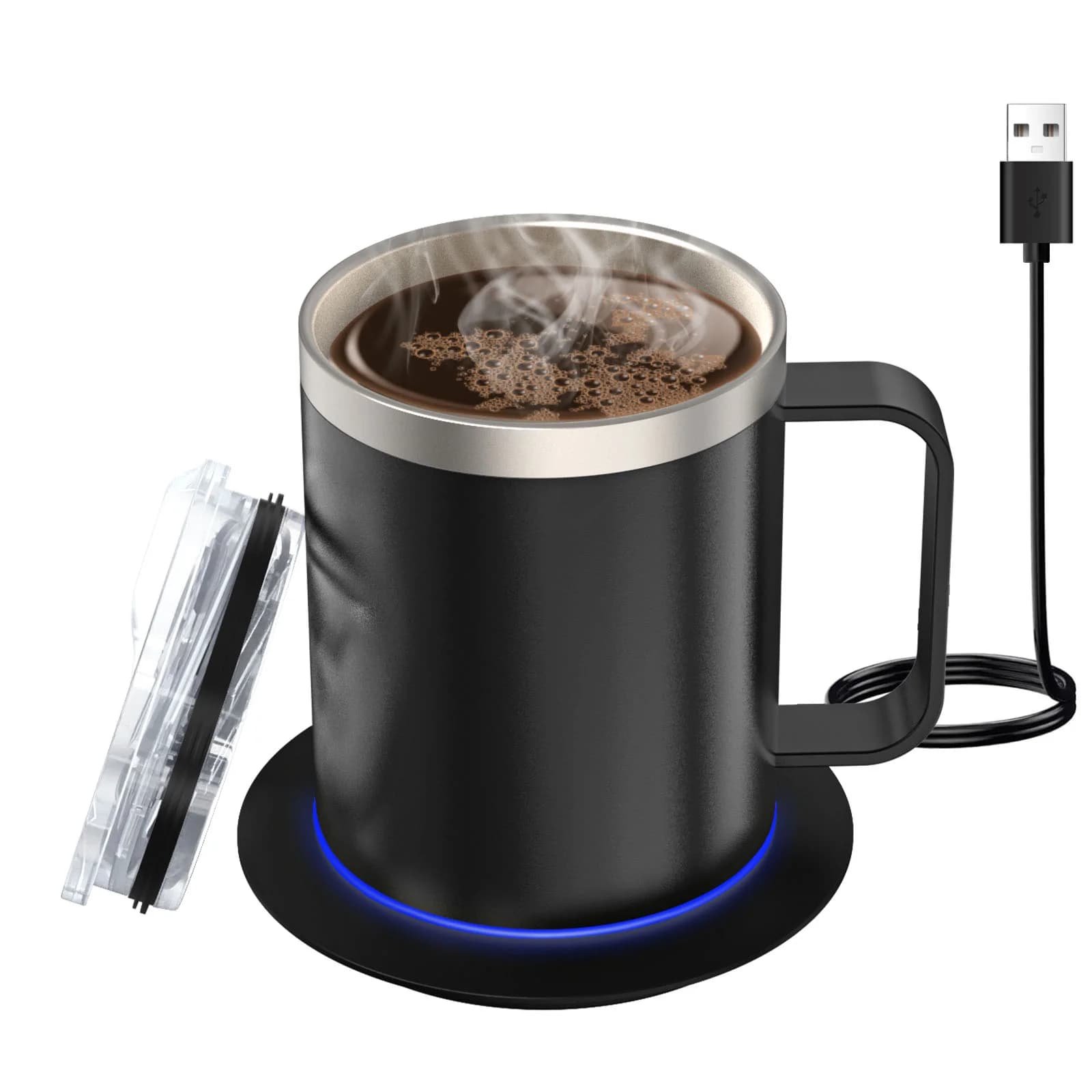 12oz USB 가열 커피 머그컵