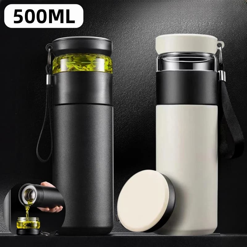 500ml 차 거름망 진공 보온병