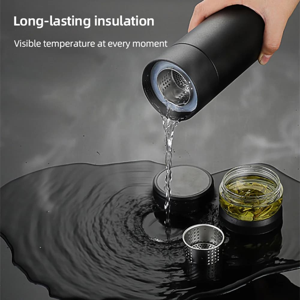 500ml 차 거름망 진공 보온병