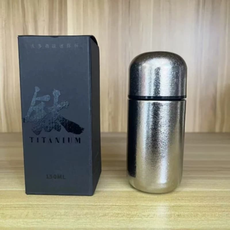 150ml 순수 티타늄 포켓 플라스크